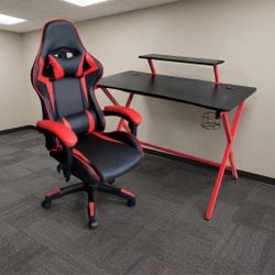 Brand New Game Desk With Chair Gaming Desk Office Desk Computer Desk With Chair Combo