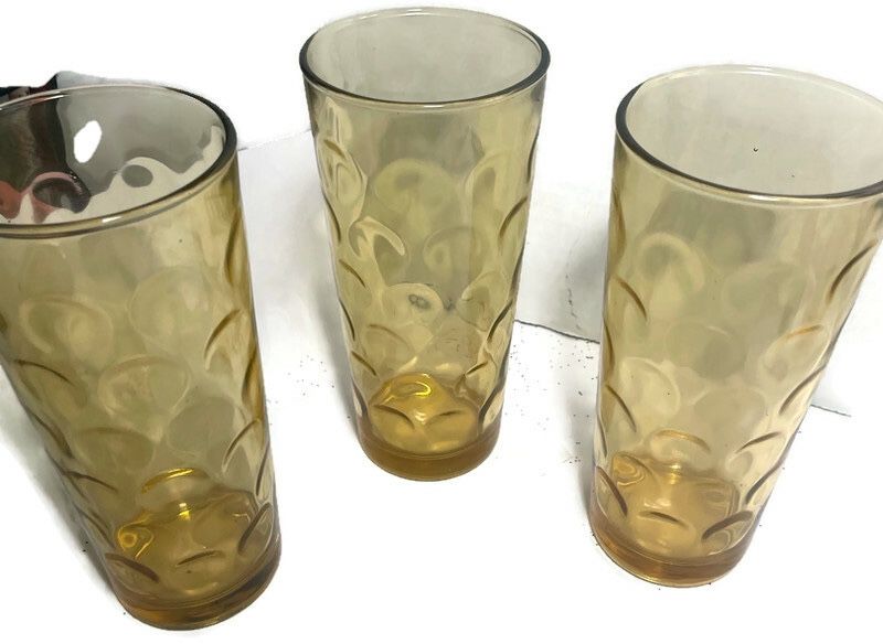 El Dorado Vintage Mid Century Modern Glass Tumblers