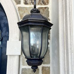 Harper 32” Bronze Outdoor Wall  Light Fixture