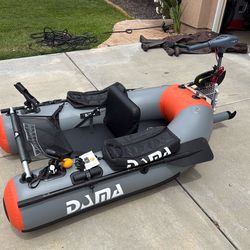 Fishing float tube