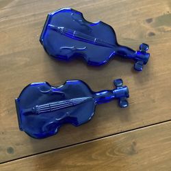 Vintage Colbolt Blue Vases