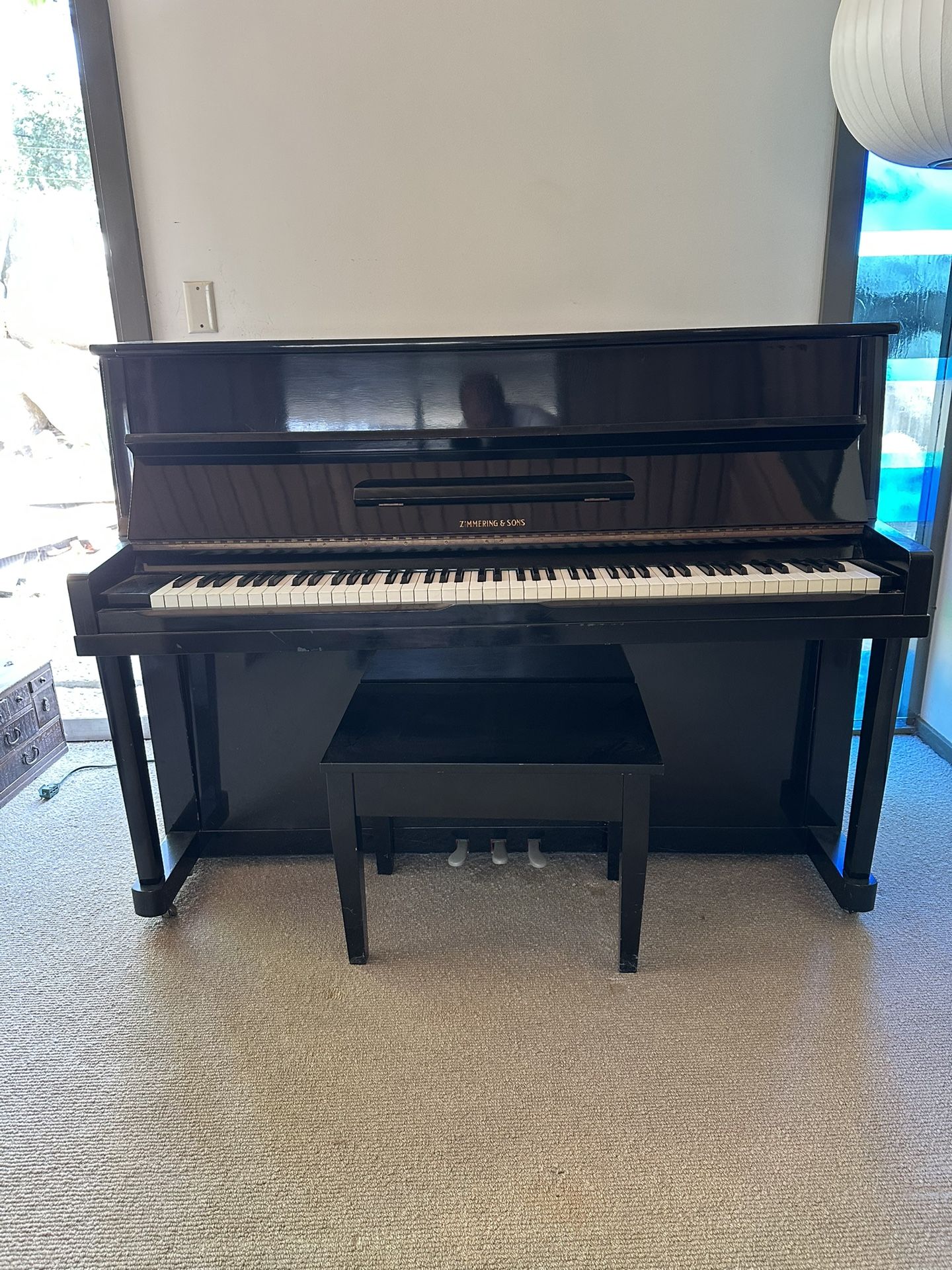 1968 Zimmering Piano / Delivery Available