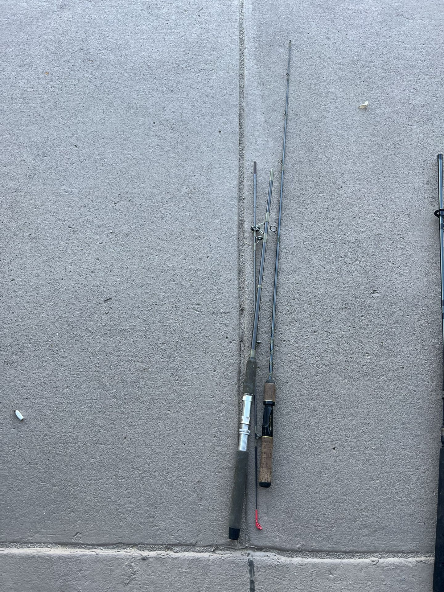 Two fishing rods.