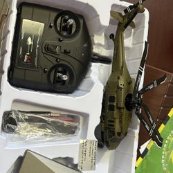 WLtoys K170 Black Hawk RC Helicopter – 3 Batteries