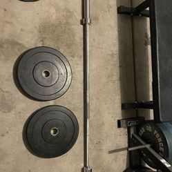 Olympic Bar And Weights