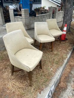 Dining table and 4 chairs free