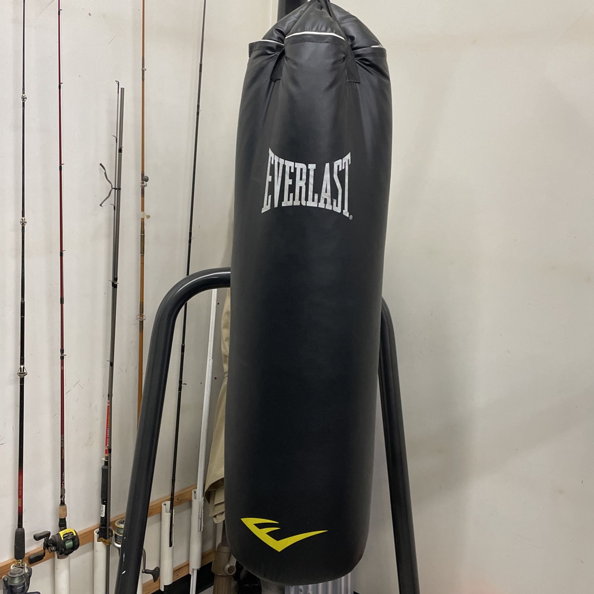 Boxing Bag With Stand And Gloves