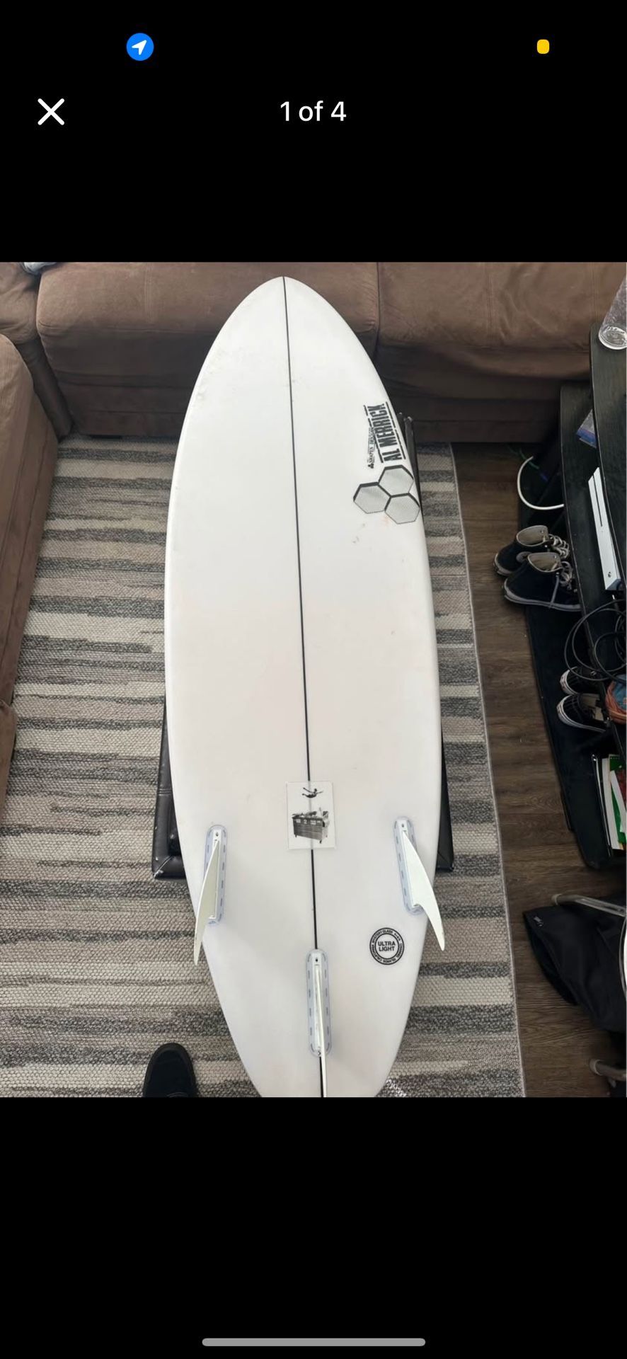 DD2 Channel Islands Surfboard
