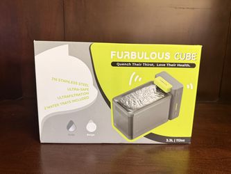 Furbulous Cube Automatic Animal Water Dispenser