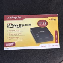 3G Mobile Broadband Travel Router