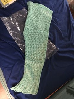 Small mermaid tail blanket new for small child