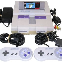 Super Nintendo Console 
