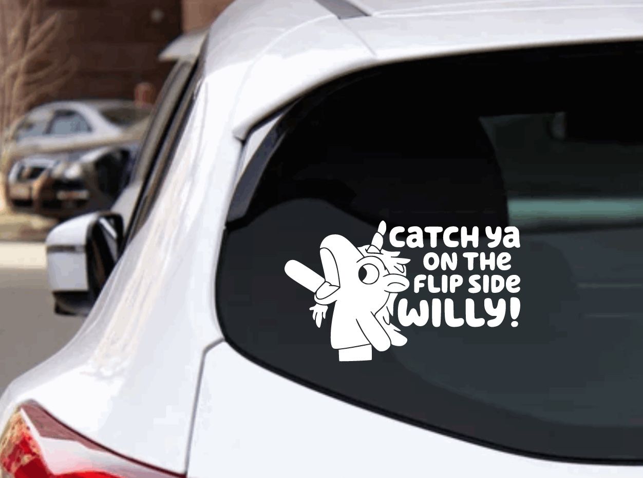 Unicorse | Bluey | Car Vinyl Decal Sticker