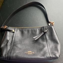 Coach Marlon Black Shoulder Bag