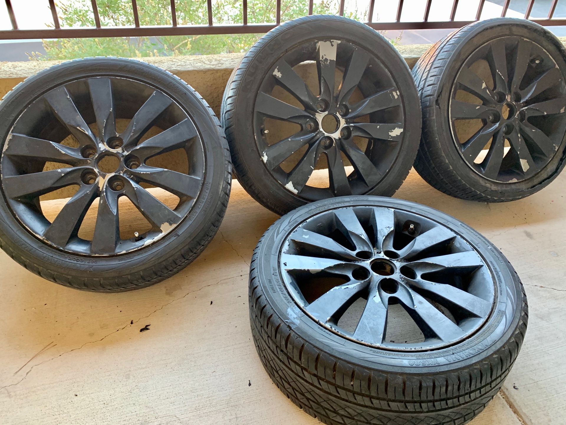4 wheels size 215-45 R17 for Sale in Henderson, NV - OfferUp