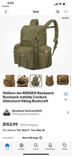 Bushcraft Backpacking Backpack