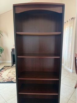 Free Dark Brown Bookcase