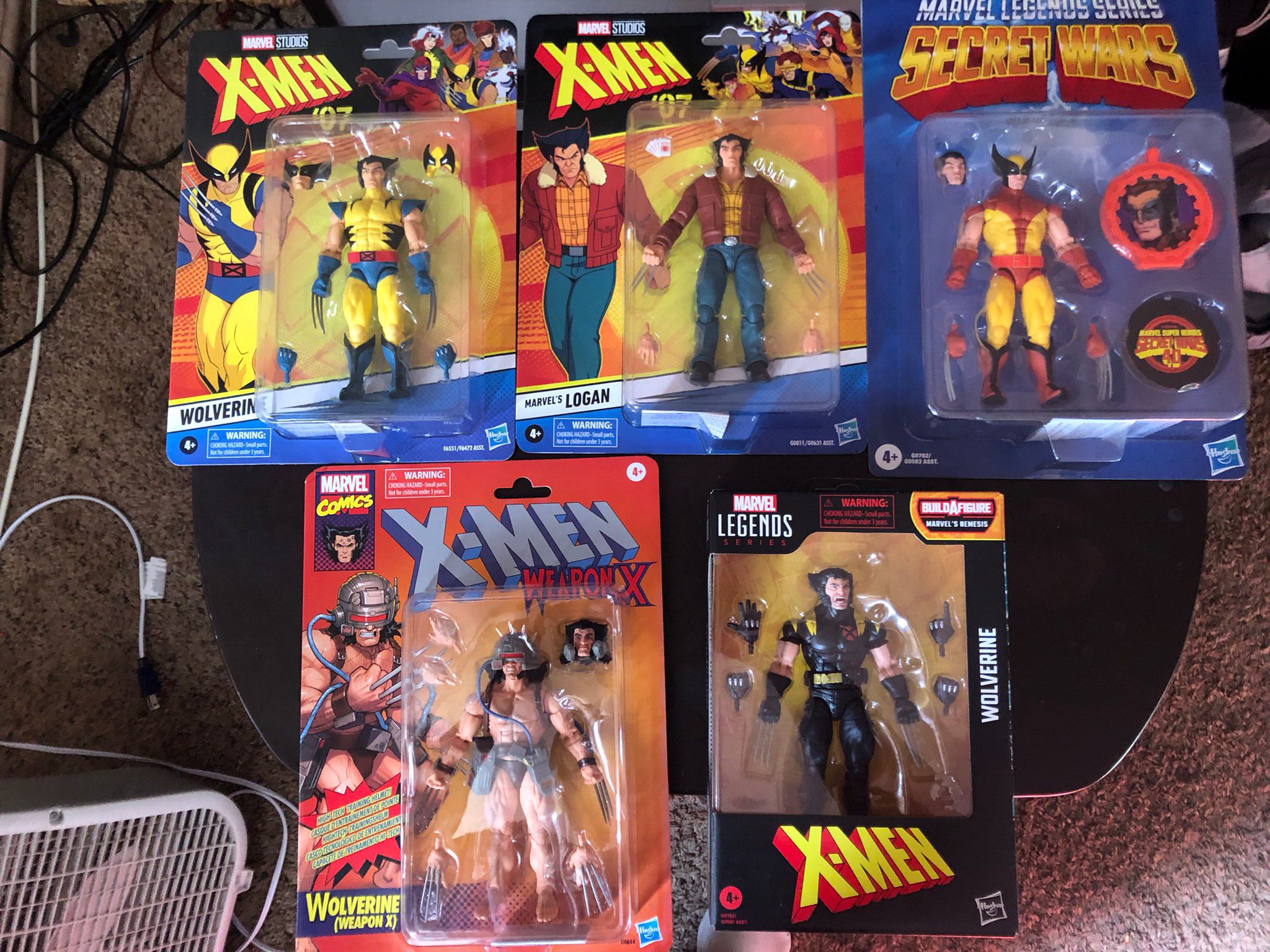Marvel Legends Wolverine Lot