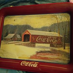 Coca Cola Metal Trey