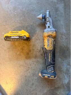 DeWalt grinder & battery