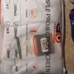 120 Inch Projection Screen 