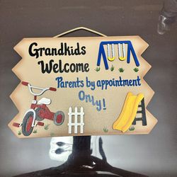 Grandkids Welcome Sign 