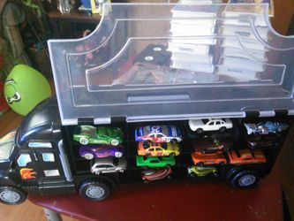 Traile con carritos