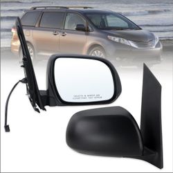 Right Passenger Side Mirror for 2011 2012 2013 2014 Toyota Sienna replace#87(contact info removed)0(3Pins)