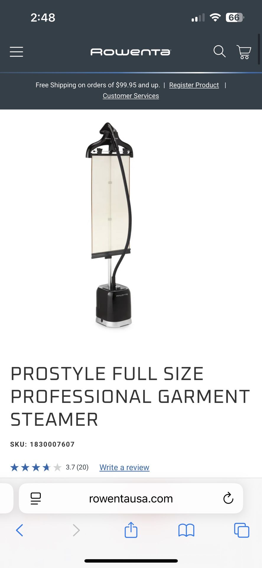 ROWENTA PROSTYLE FULL SIZE 
