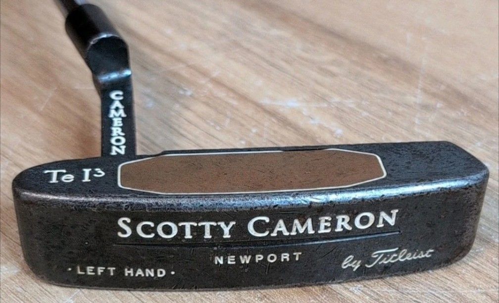 Scotty Cameron Titleist TeI3 Newport Left Handed 35 Inch LH Putter RARE Lefty