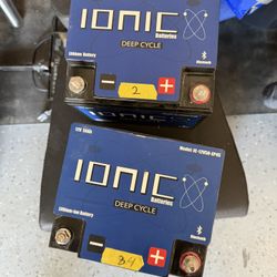 Ionic 12v Lithium Batteries 50ah W/Bluetooth