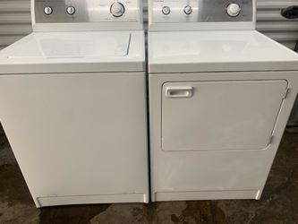 Washer and dryer super capacity $250 set