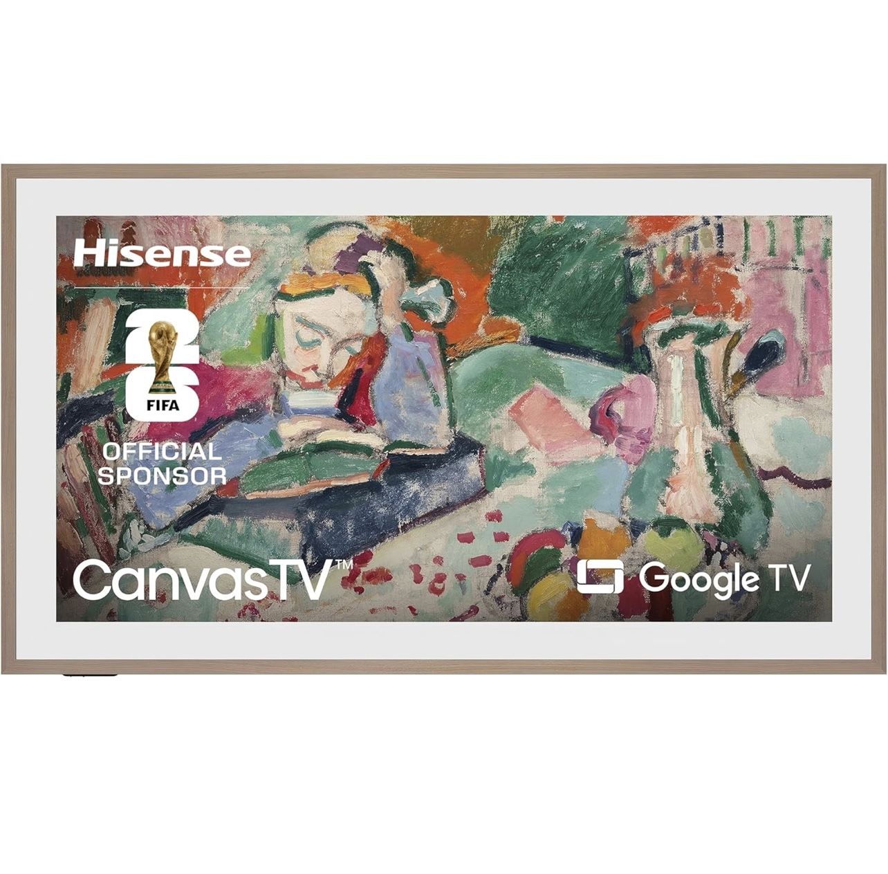 Hisense 55-Inch Class QLED 4K S7N CanvasTV Series Dolby Vision HDR Google Smart TV (55S7N)
