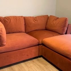 Albany Park Kova Sofa 84” And Ottoman 