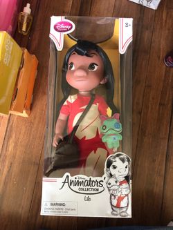 Animator Collection Lilo Doll and Scrump Disney Store 2015 16"