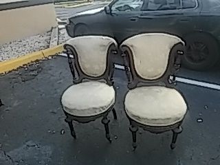 Antique matching chairs