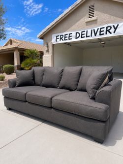 Free Delivery Gray Couch