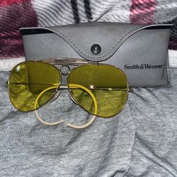 Vintage S&W Aviator Sunglasses