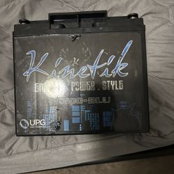 Car Audio Battery