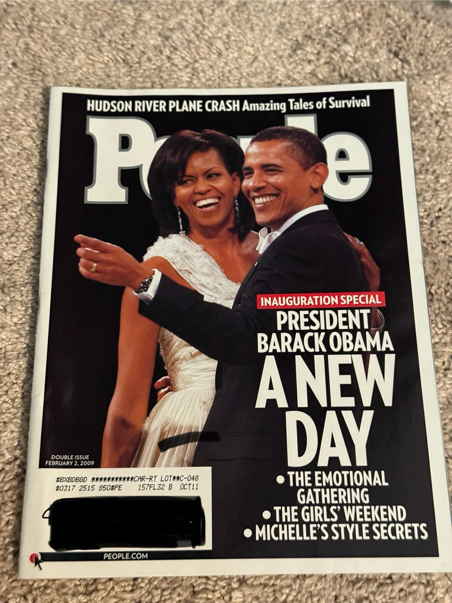 People Magazine Obama A New Day February 2009