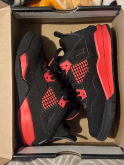 Jordan 4 red thunders kids 12c