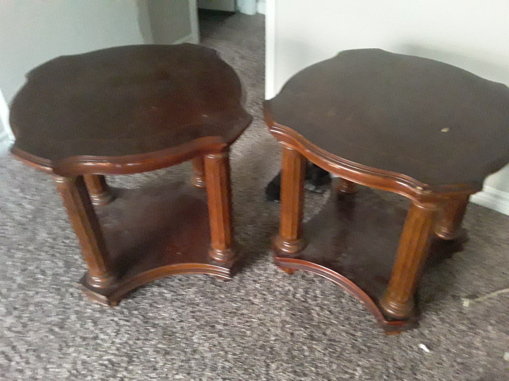 Two end tables