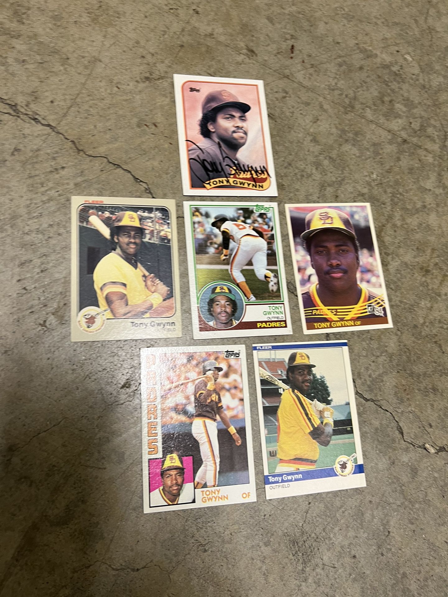 Tony Gwynn Baseball Card Lot: Includes Auto & Rookies for Sale in