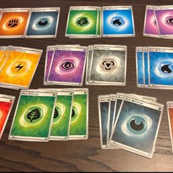 Bulk Pokemon Energy Cards 