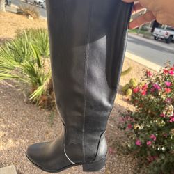 Aldo women’s half-calf high boots (size 7.5)
