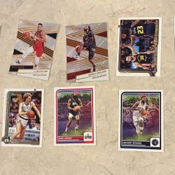 Variety Of Base Basketball card 2024-2025