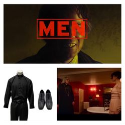 MOVIE WARDROBE - MEN Vicar (Rory Kinnear) Screen Worn STUNT DBL Outfit 
