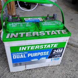 Interstate Dual Purpose battery 