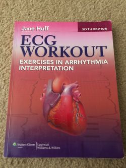 ECG Workbook very good condition used for ROP