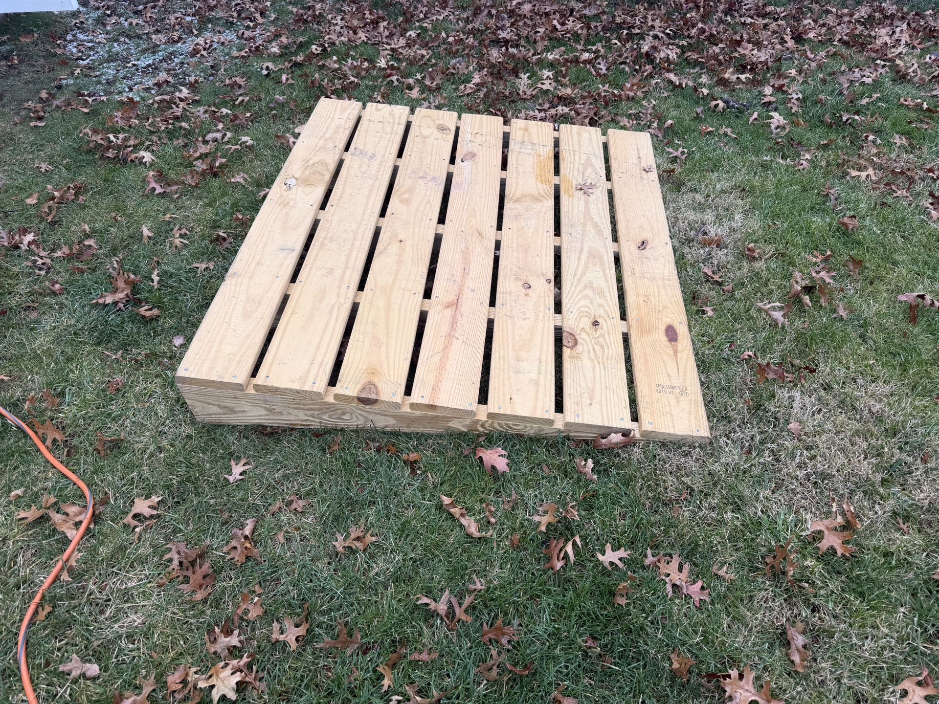 Wooden Ramp - made by the Amish. BRAND NEW